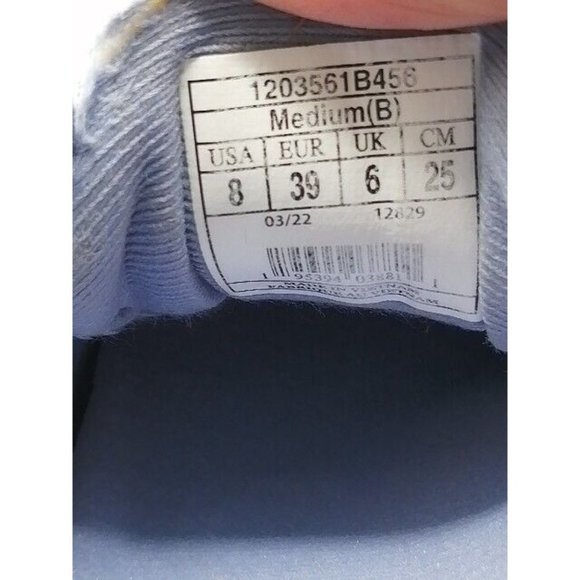 Brooks Womens Sneakers Ghost 14 Blue Lace Up Athletic Shoe Low Top Padded 8 - Picture 11 of 13